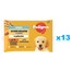 PEDIGREE Junior Choice of flavours with rice sachet 52x100g nourriture humide pour chiots en gelée avec du poulet et du bœuf