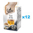 SHEBA Fresh & Fine 72x50g aliment complet humide pour chats adultes en sauce avec poulet, dinde