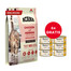 ACANA Indoor Entrée Cat 4,5 kg + APPLAWS Cat Adult Mousse au poulet 6 x 70 g GRATUIT