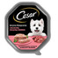 CESAR barquette 150 g nourriture humide complète pour chiens adultes terrine avec du veau tendre et de la volaille