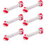 MACED Os lié blanc Bacon 16 cm 6 pièces