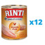 RINTI Singlefleisch Pure Monoprotéiné pour chiens adultes 12 x 400 g