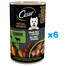 CESAR Natural Goodness en boîte de 6 x 400 g, riche en agneau, avec des carottes, des pommes de terre et des épinards