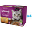 WHISKAS Adult sachet 48x85g Fricasse de volaille nourriture humide pour chat en gelée avec : poulet, dinde, volaille, canard