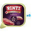RINTI Singlefleisch Exclusive Duck Pure nourriture monoproteique pour chiens avec canard 6x150 g