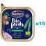 BUTCHER'S BIO foods dinde 15x150 g pâté pour chien