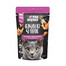 PAN MIĘSKO Morceaux dans une sauce Poulet aux crevettes nourriture humide pour chats 85 g