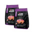 PAN MIĘSKO Veau aux crevettes pour chats croquettes S 2x400 g