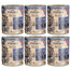 WIEJSKA ZAGRODA Saveurs forestières Cerf avec caille nourriture humide pour chiots 6x800 g