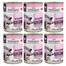 WIEJSKA ZAGRODA Aliment humide monoprotéique à base de porc pour chats, 6 x 400 g