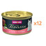 ANIMONDA Vom Feinsten Mousse au saumon et au volaille mousse pour chats 12x85g
