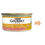 GOURMET Gold łosoś i kurczak w sosie dla kota 6x85 g