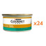 GOURMET Gold pâté au lapin pour chat 24x85 g