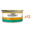 GOURMET Gold pâtée au lapin pour chat 12x85 g