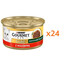 GOURMET Gold Adult Succulent Delights z wołowiną 24x85g