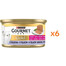 GOURMET Gold Kitten Mousse Veau, pâtée pour chaton 6×85 g