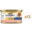 GOURMET Gold Mousse Saumon, pâtée pour chat 12×85 g