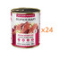 RAFI Super avec de la viande de veau et du foie de lapin pâté pour chiens 24x800g