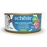 SCHESIR Thon aux sardines en gelée, nourriture humide pour chats, 140 g