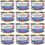 SCHESIR Thon aux sprats dans un bouillon pour chats 12x70 g