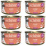 SCHESIR Saumon au bouillon pour chats, 6 x 85 g