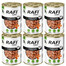 RAFI Classic : gibier et carottes en sauce, nourriture humide pour chiens de toutes races, 6 x 1240 g