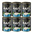 RAFI Cat Adult au cabillaud nourriture humide pour chats 6x400g