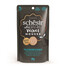 SCHESIR After Dark Velvet Mousse Poulet aux œufs de caille, sachet de nourriture humide pour chats, 80 g
