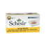 SCHESIR Poulet et jambon en gelée, nourriture humide pour chiens, 4 x 85 g