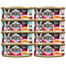 VOSKES Soup Mix aux saveurs de poisson : soupe au saumon et au thon pour chats, 8 x 50 g