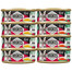 VOSKES Soup Mix aux saveurs de viande, 8 x 50 g : soupe au bœuf et au poulet pour chats