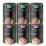 PIPER Animals Sterilised Mix saveurs avec du lapin et du thon, nourriture humide pour chats stérilisés 6x400g