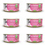 SCHESIR Thon au jambon en gelée pour chats, 6 x 85 g
