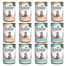 SCHESIR Kitten Care 3-12 Thon et poulet à l’aloe vera en gelée pour chats 12×140 g