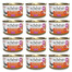 SCHESIR Thon à la courge en bouillon pour chats, 12 x 70 g