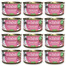 SCHESIR Thon au jambon en gelée pour chats, 12 x 85 g