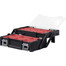 CURVER Boîte CANTILEVER 18" avec 18 compartiments noir / rouge