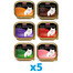 ANIMONDA Vom Feinsten Adult Mélange de 6 saveurs 30x100 g
