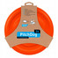 PULLER Pitch Dog Game Flying Disk Orange frisbee pour chiens 24 cm