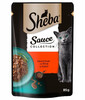 SHEBA Sauce Collection Beef 85g morceaux de bœuf en sauce pour chats