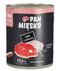 PAN MIĘSKO Dinde avec boeuf nourriture humide pour chiots 800 g