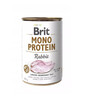 BRIT Mono Protein Rabbit - Nourriture monoprotéique lapin - 400 g