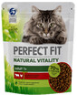 PERFECT FIT Natural Vitality 1+ Croquettes au boeuf et au poulet pour chats adults 650 g