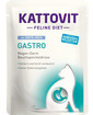 KATTOVIT Feline Diet Gastro - Canard avec riz pour compenser une digestion insuffisante - 85 g