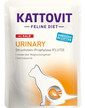 KATTOVIT Feline Diet Urinary - veau pour réduire la récidive des calculs de struvite - 85 g