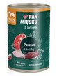 PAN MIĘSKO aux herbes Pâté de canard pour chiens 400 g