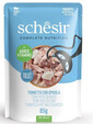 SCHESIR Jelly Adult Tuna&Sea Bass 85g thon avec bar en gelée