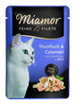 MIAMOR Feine Filets Filets de thon et de calamar sachet de 100 g