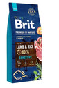 BRIT Premium By Nature Sensitive Lamb - agneau & riz pour chiens ayant un tube digestif sensible - 15 kg