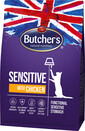 BUTCHER'S Functional Cat Sensitive pour chats sensibles avec du poulet 800 g